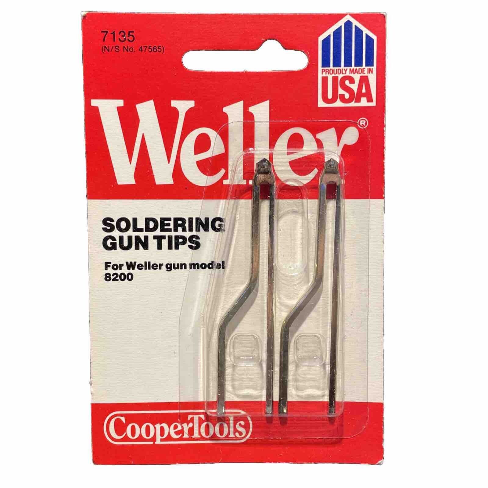 Weller Soldering Gun Replacement Tip Fits Model 8200 NOS Soldering Iron Tips