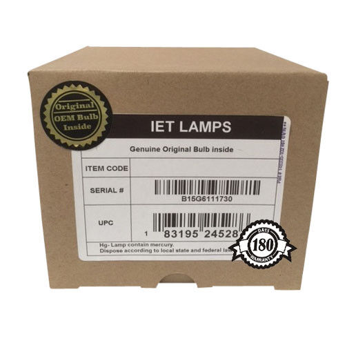 IET Genuine OEM Replacement Lamp for Sharp AN-D400LP Projector (Phoenix Bulb)