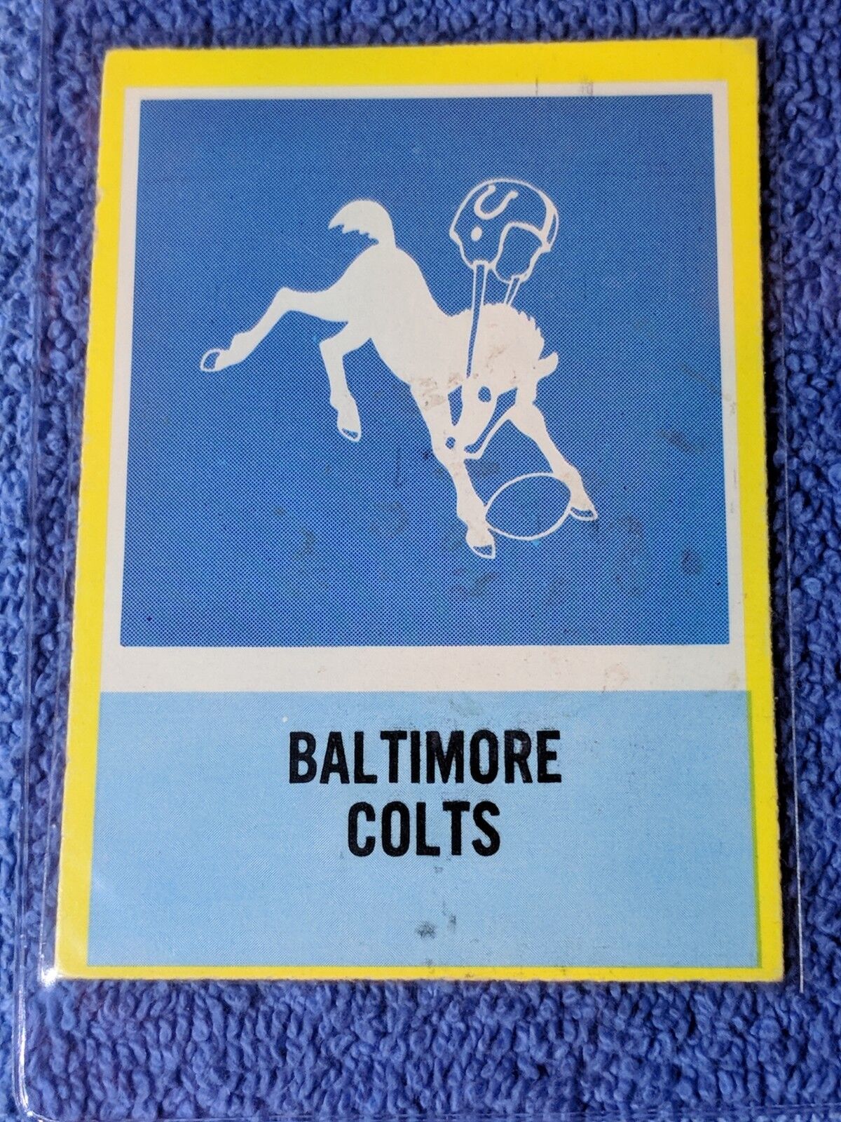 1967 Philadelphia #24 Baltimore Colts TEAM CARD NR-MT + SHARP