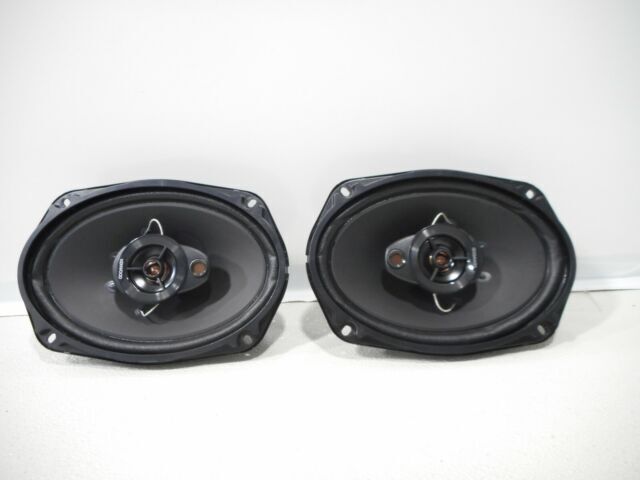 Kenwood KFC-6966R 400 W 3-Way Car Speakers - Black