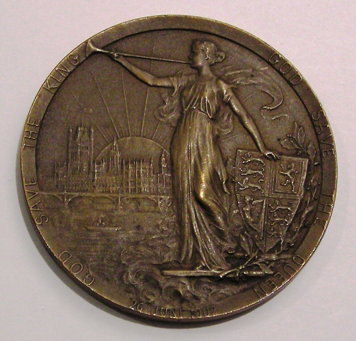 Great Britain Medal 1902 Coronation of King Edward VII and Queen Alexandra