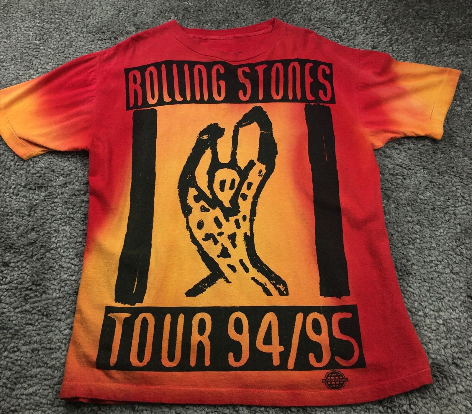 VTG Rolling Stones 1994/1995 World Tour Voodoo Lounge T-Shirt Size 2XL