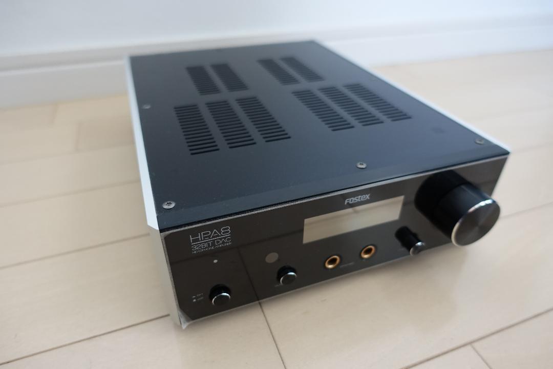 FOSTEX HP-A8 32bit DAC Headphone Amplifier AC100V With Remote Control Used
