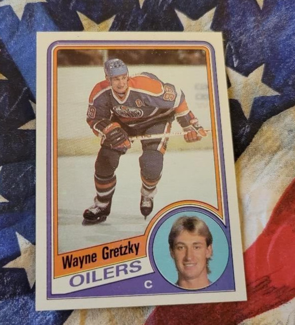 Wayne Gretzky Edmonton Oilers 1984-85 Topps #51 NICE CARD