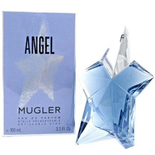 Angel Standing Star Thierry Mugler 3.3 oz EDP Refillable Perfume for Women NIB
