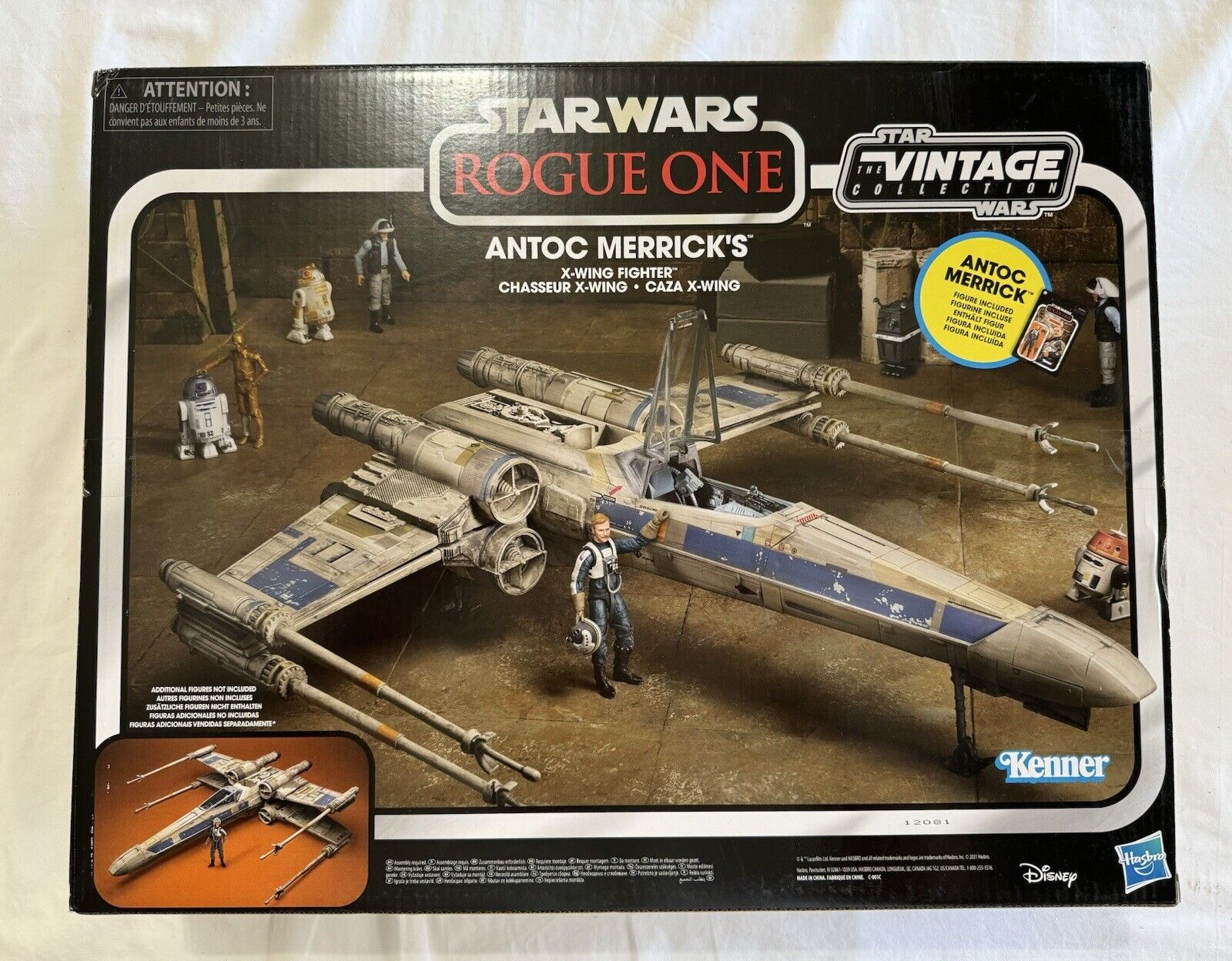 Antoc Merrick\'s X-Wing Fighter STAR WARS Vintage Collection MIB NEW Sealed #3