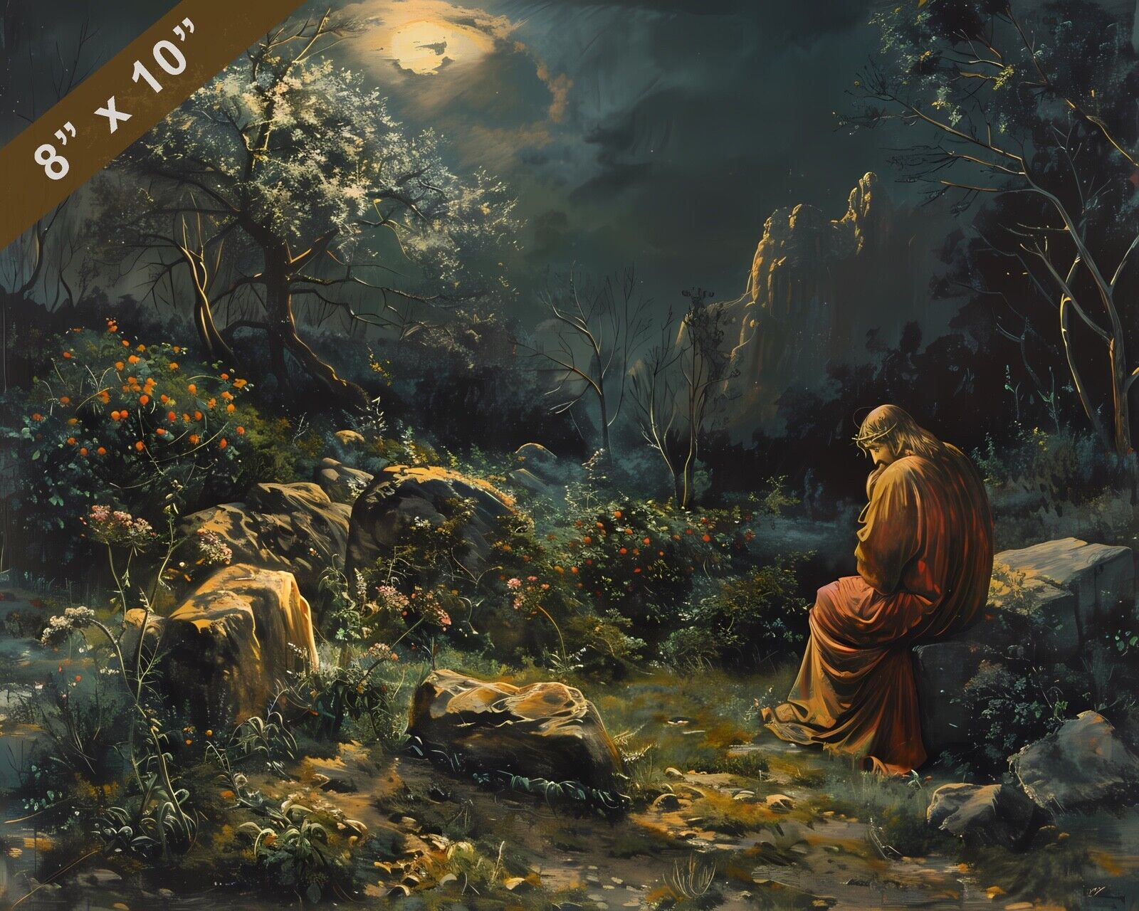 Jesus Christ in the Garden of Gethsemane