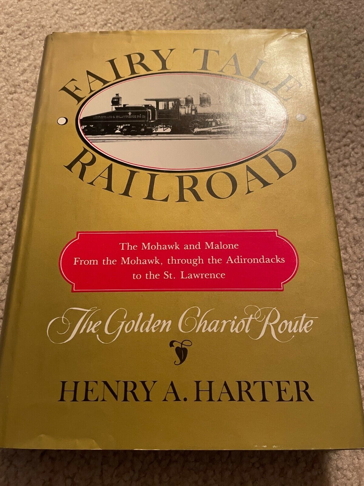 Fairy Tale Railroad. SIGNED by author Henry Harter. First Edition. HC w/DJ 1979