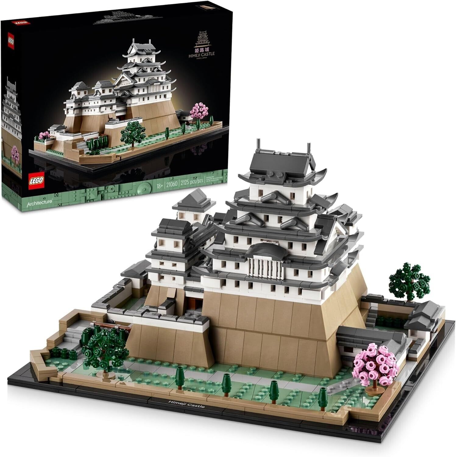 LEGO Architecture Landmarks Collection: Himeji Castle 21060 Building Set NEW