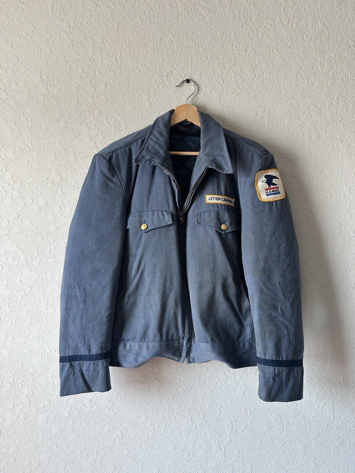 Vintage USPS Letter Carrier Jacket 42R Discontinued 80s Rare Collectible
