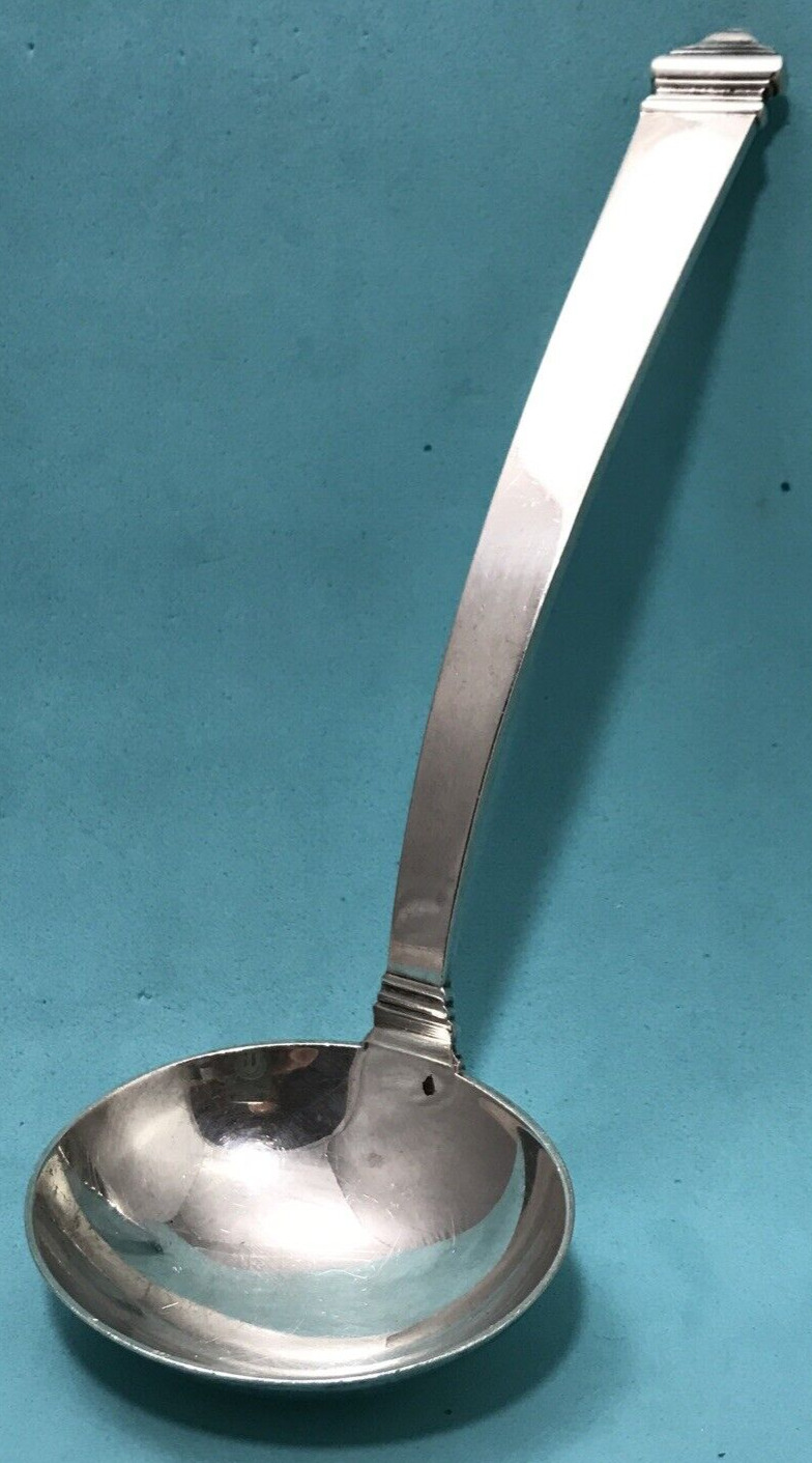 HAMPTON by Tiffany and Co Sterling Silver Gravy Ladle 7 3/8\