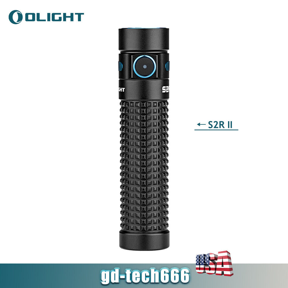 Olight S2R Baton II EDC Flashlight 1150 Lumens USB Rechargeable Torch