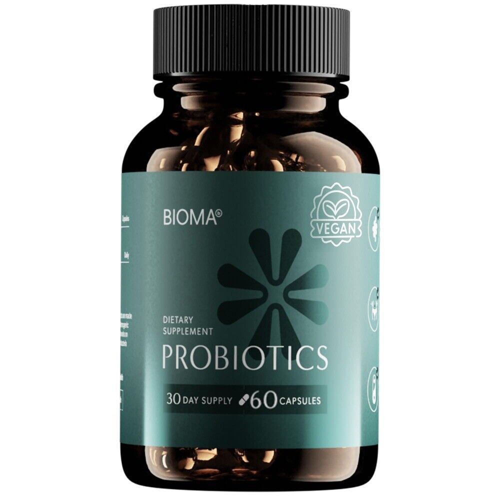 Brand New Bioma Probiotic Dietary Supplements 60 Caps Exp 5/2026