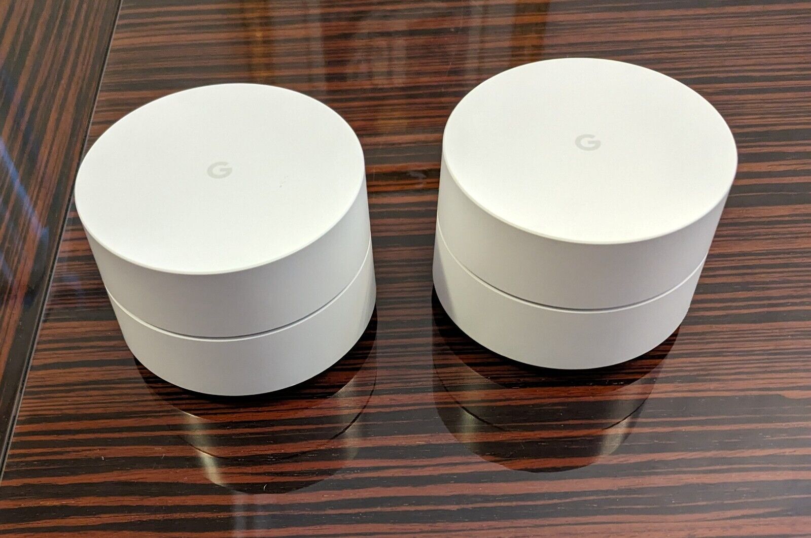 2x Google WiFi AC-1304 1200Mbps Wireless Mesh Router AC1200 NO ADAPTERS