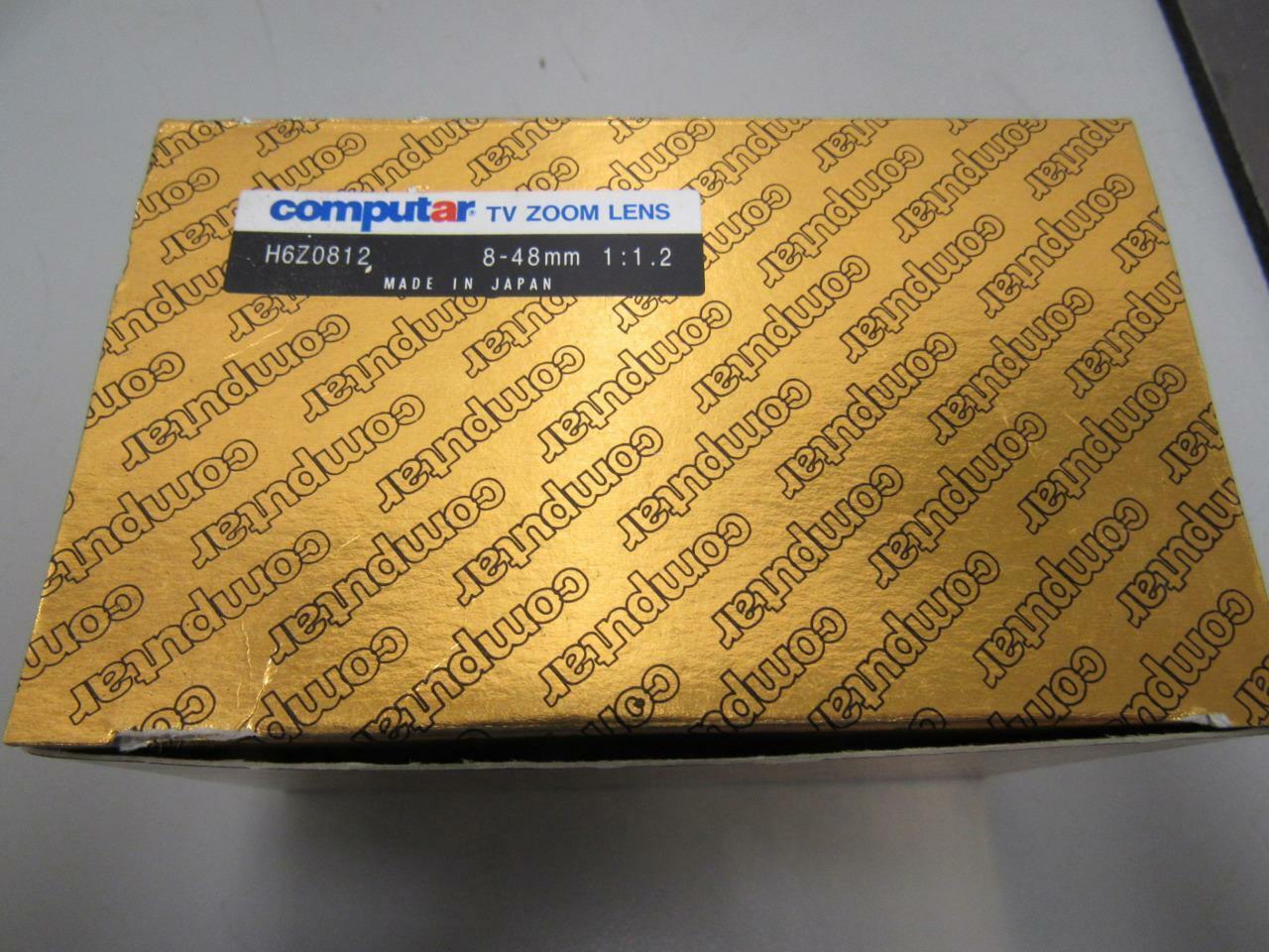 Computar TV Zoom Lens H6Z0812 8-48mm 1:1.2