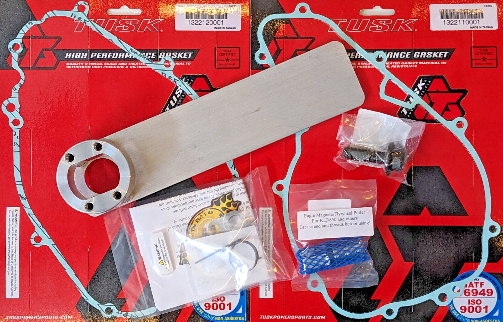 Eagle Mfg. KLR 650 Complete Doohickey Kit includes Rotor Bolt, Puller, Gaskets