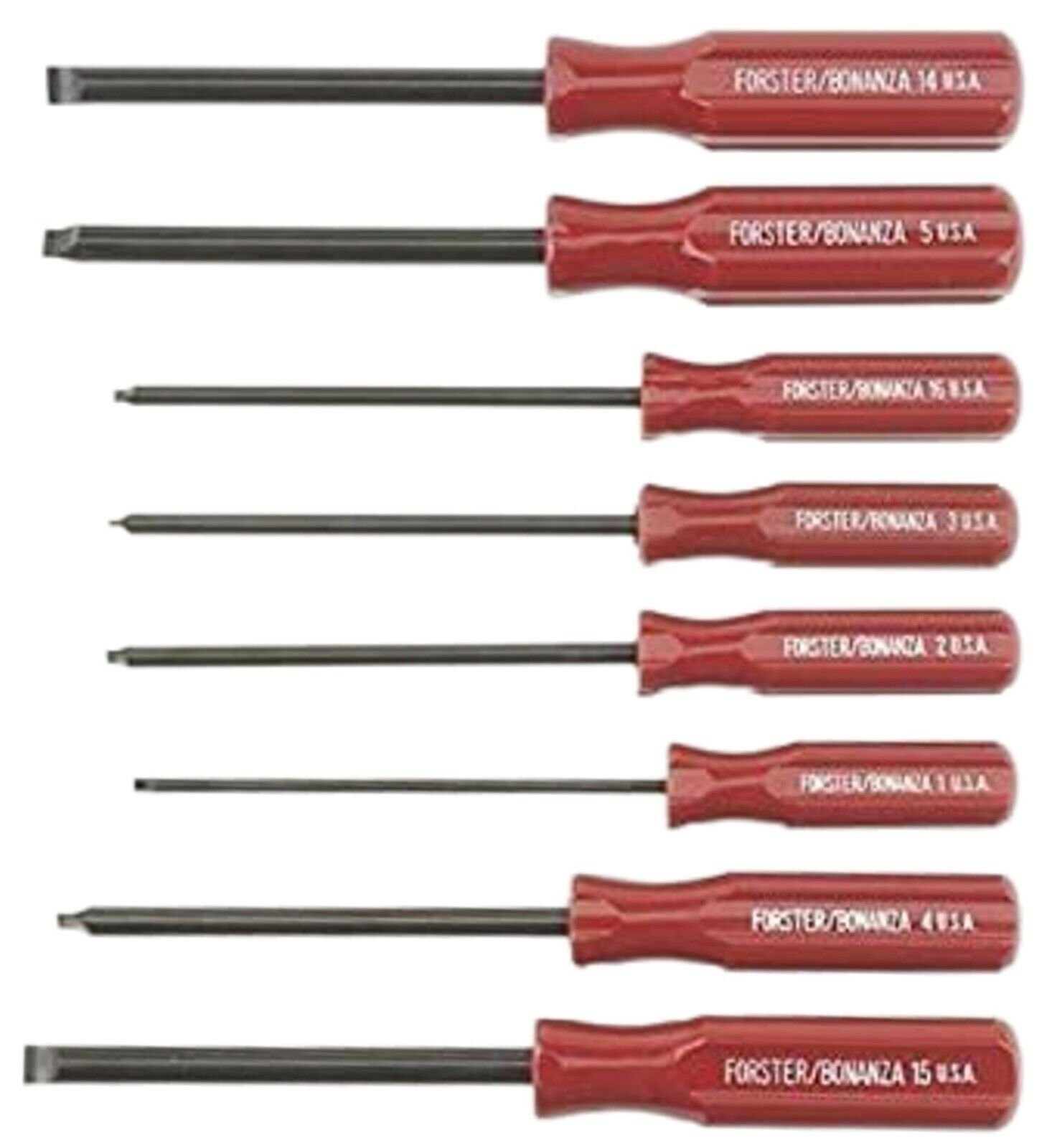 Forster Products Gunsmith Screwdriver, Set of 8 - 