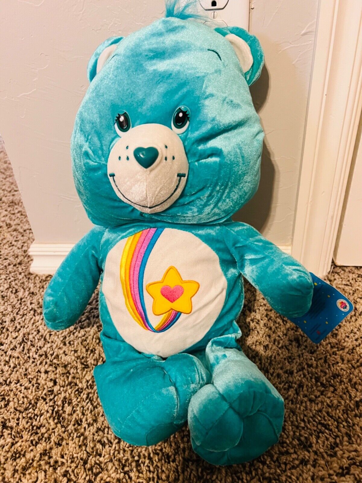Thanks-a-lot Care Bear vintage rare 2003 with tag