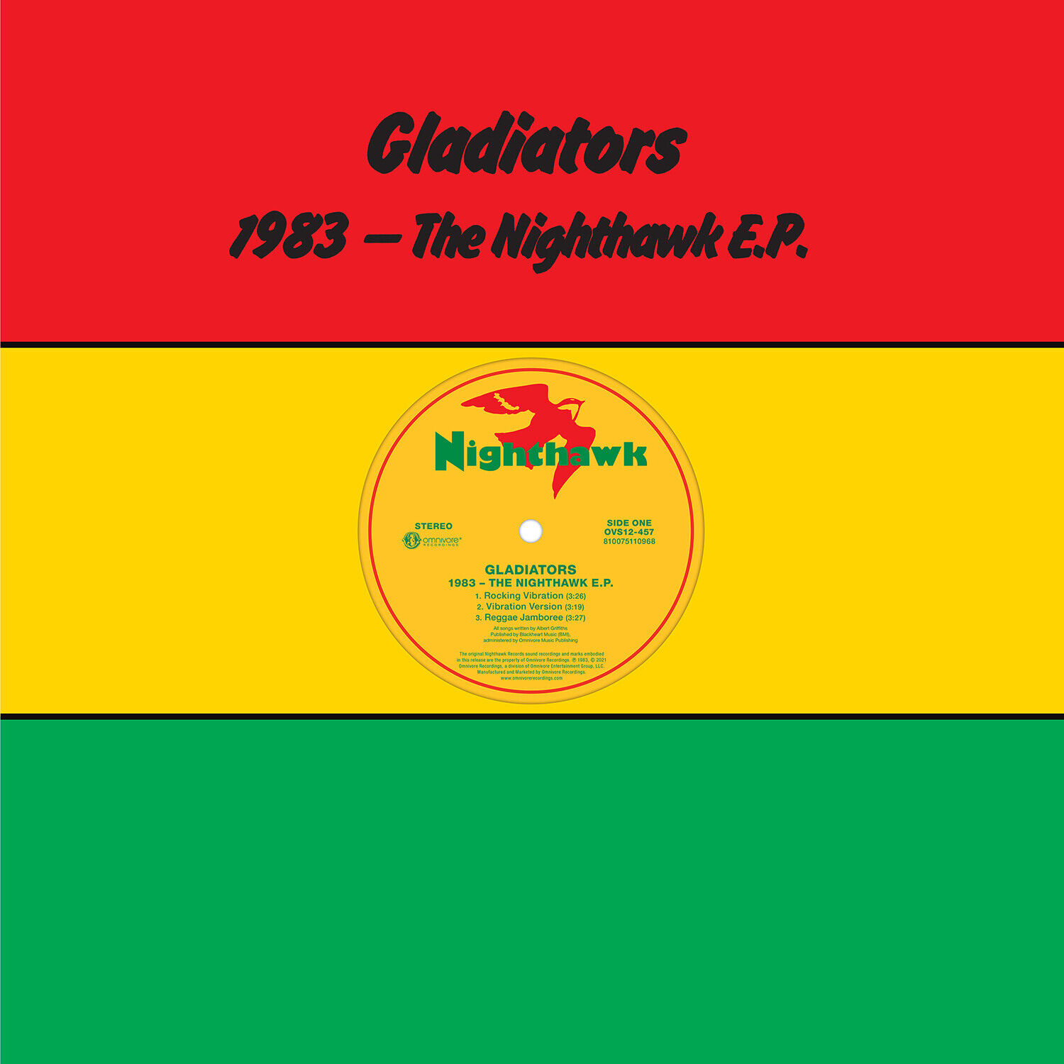 Gladiators 1983 - The Nighthawk E.P. (Vinyl) 12\