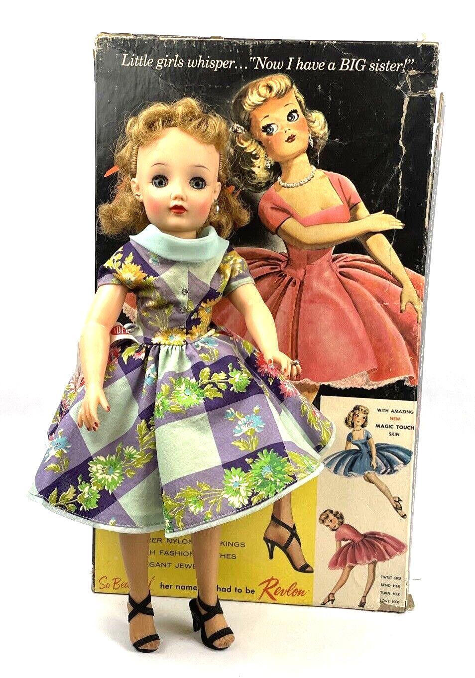 Vintage Ideal Miss Revlon 1950\'s Teenage Fashion Doll 18\