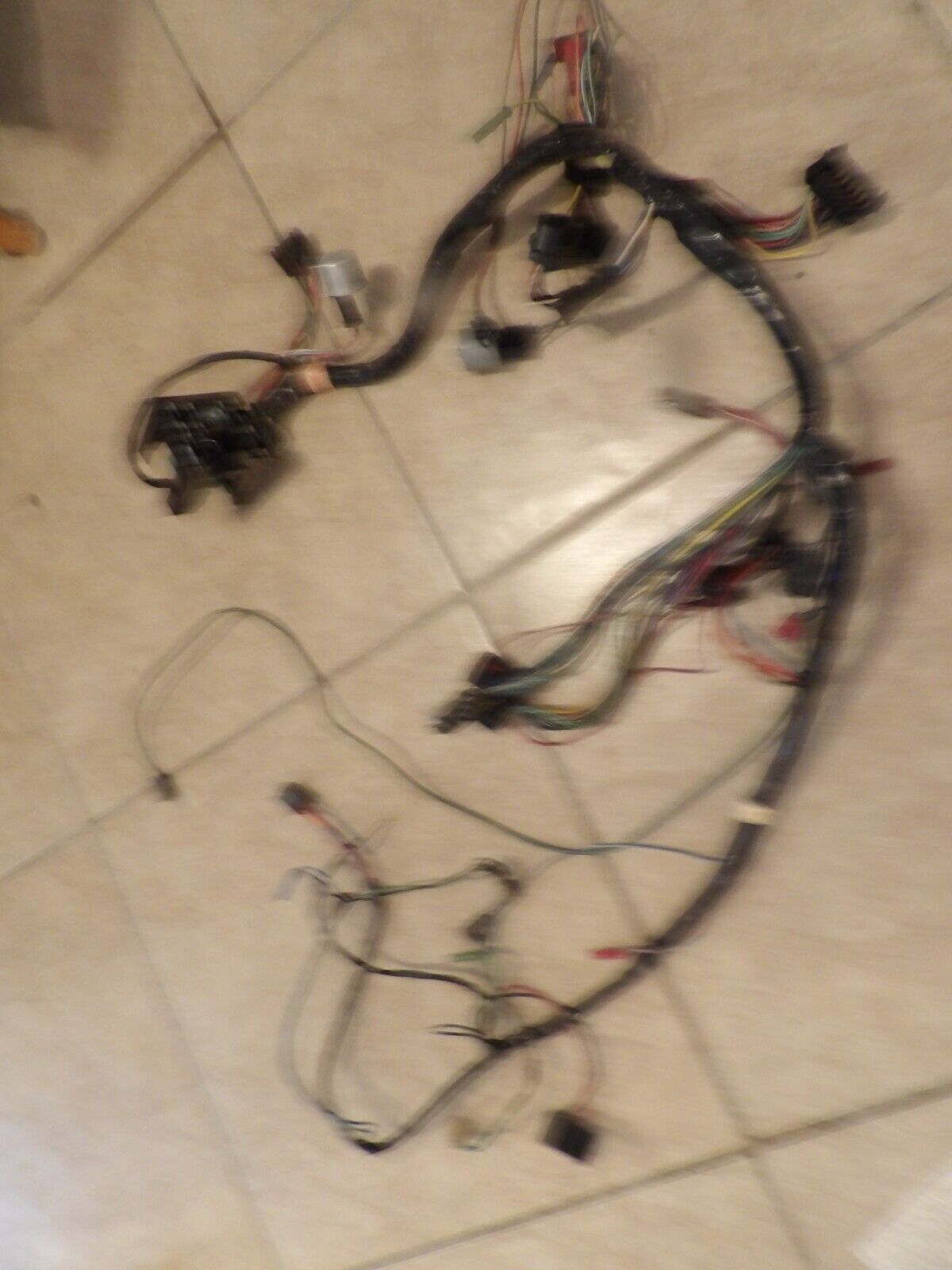 1971 FORD TORINO RANCHERO COBRA UNDER THE DASH WIRING HARNESS WITH A/C VERY NICE