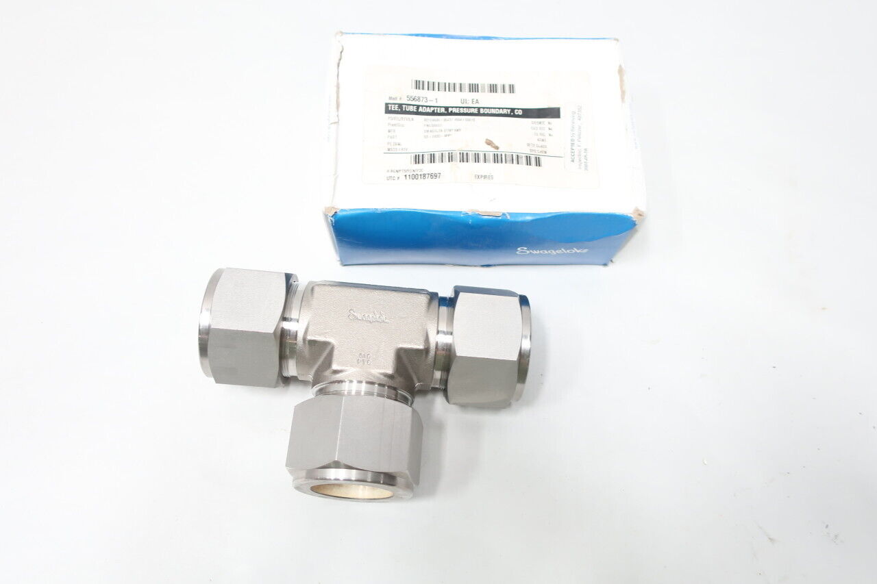 Swagelok SS-2400-3FP Stainless Tube Tee Fitting 1-1/2in