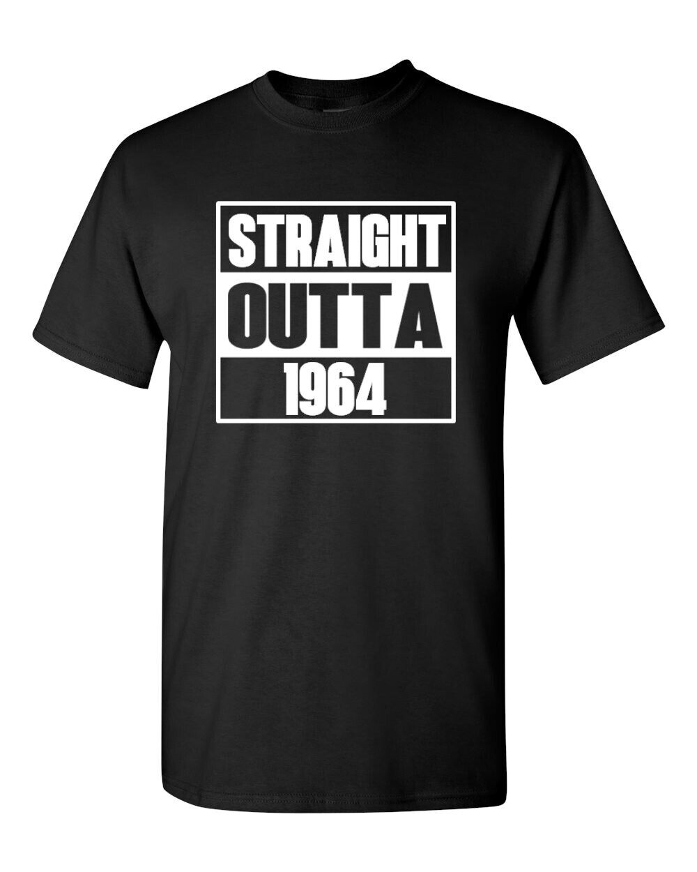 Straight Outta 1964 T Shirt 60th Birthday Gift for Him Vintage Turning Sixty Tee