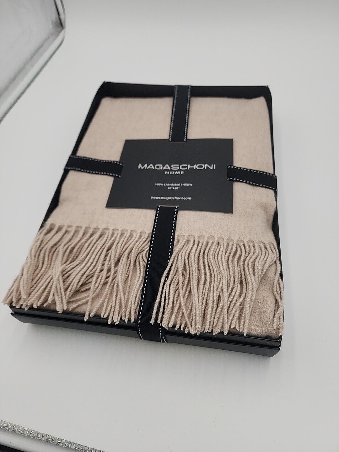 Magaschoni GHM1134 Cashmere Throw Softness, Elegance and Luxury All  50\