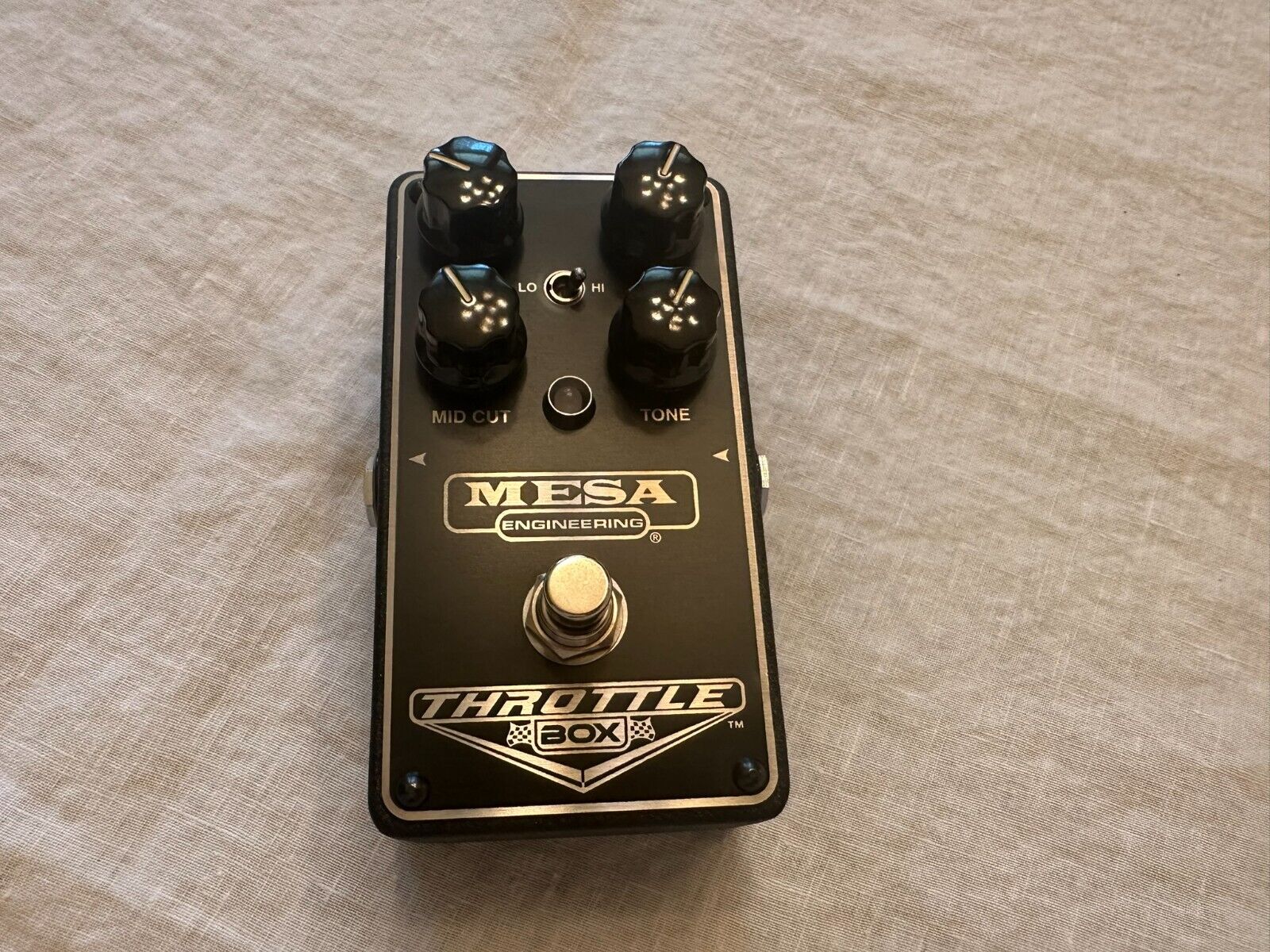 Mesa Boogie Throttle Box Distortion Guitar Effects Pedal