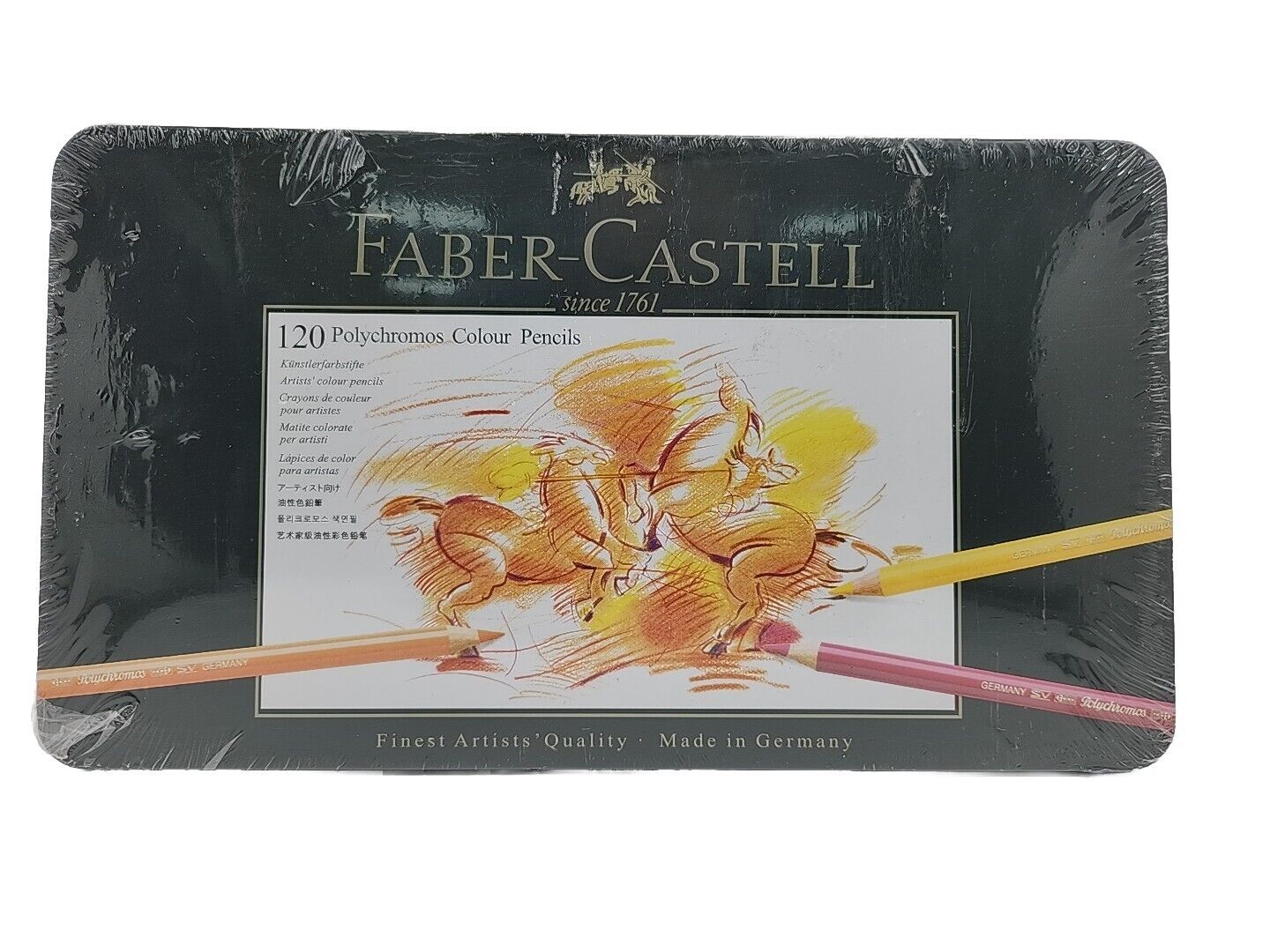 NEW Faber-Castell Polychromos Coloured Pencils - 120 Count |  110011
