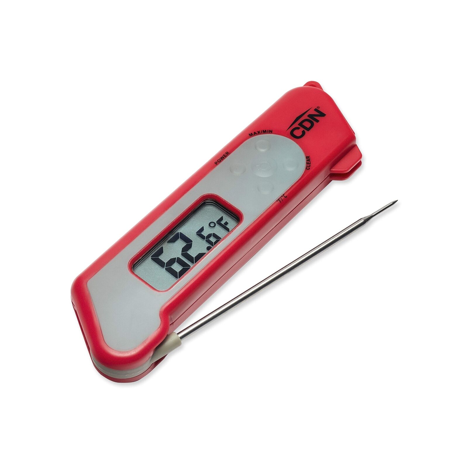 CDN ProAccurate Digital Themometer - Folding Thermocouple Thermometer - Insta...