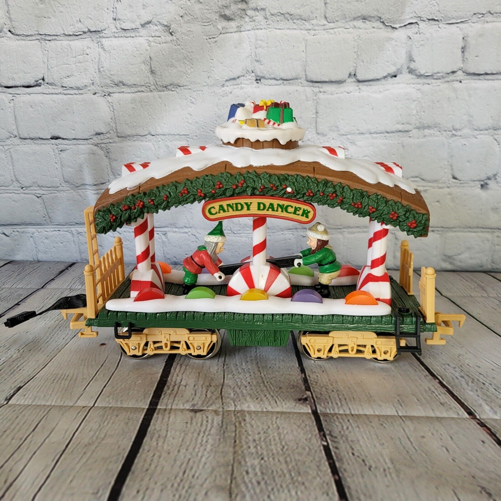 Candy Dancer New Bright Holiday Express Model 380 Animated Train Car Christmas