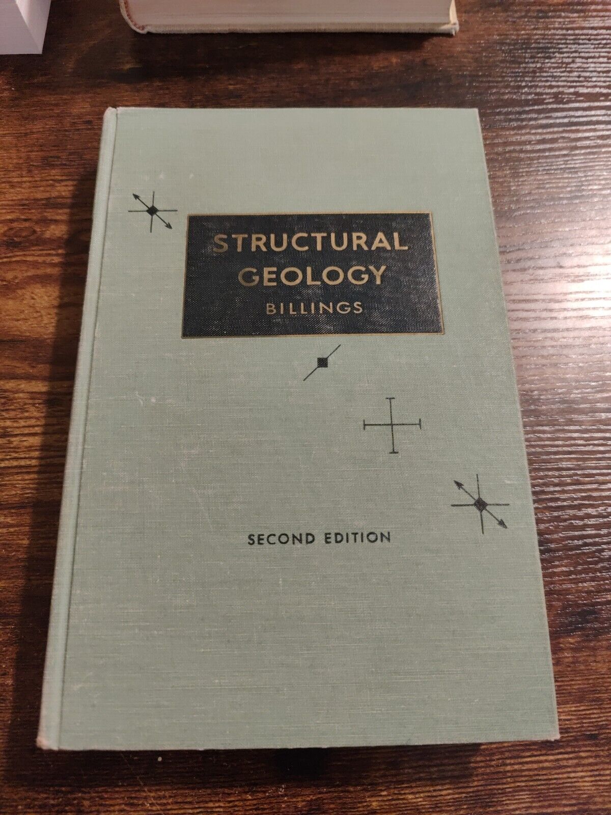1954 Vintage Book: Structural Geology By Maryland Billings