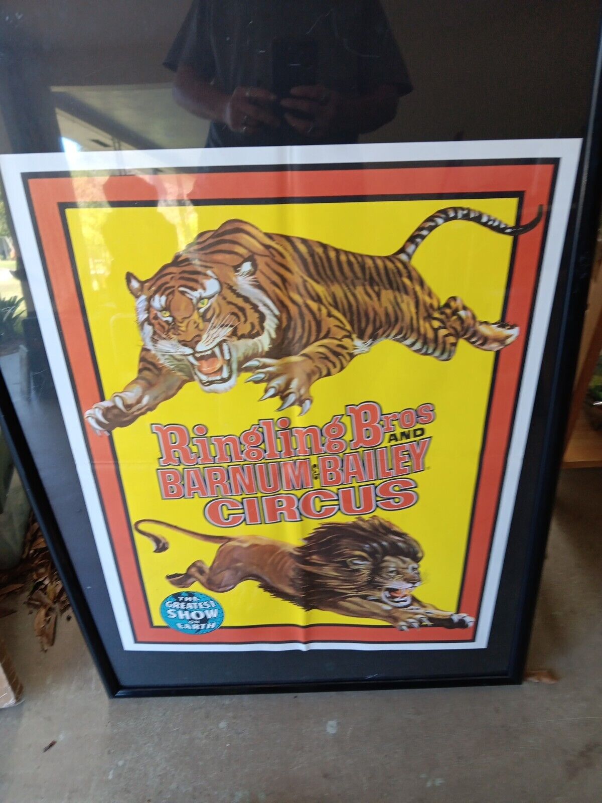 1970's Ringling Bros and Barnum & Bailey Greatest Show on Earth Circus Poster