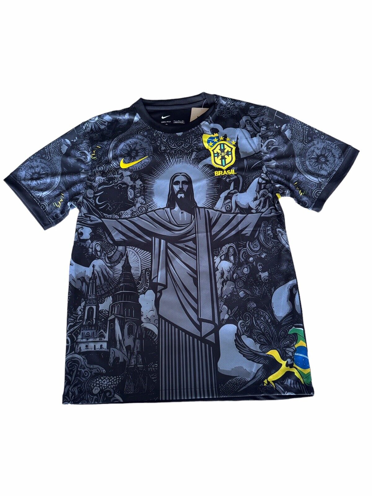 Brazil X Christ Football Soccer Jersey