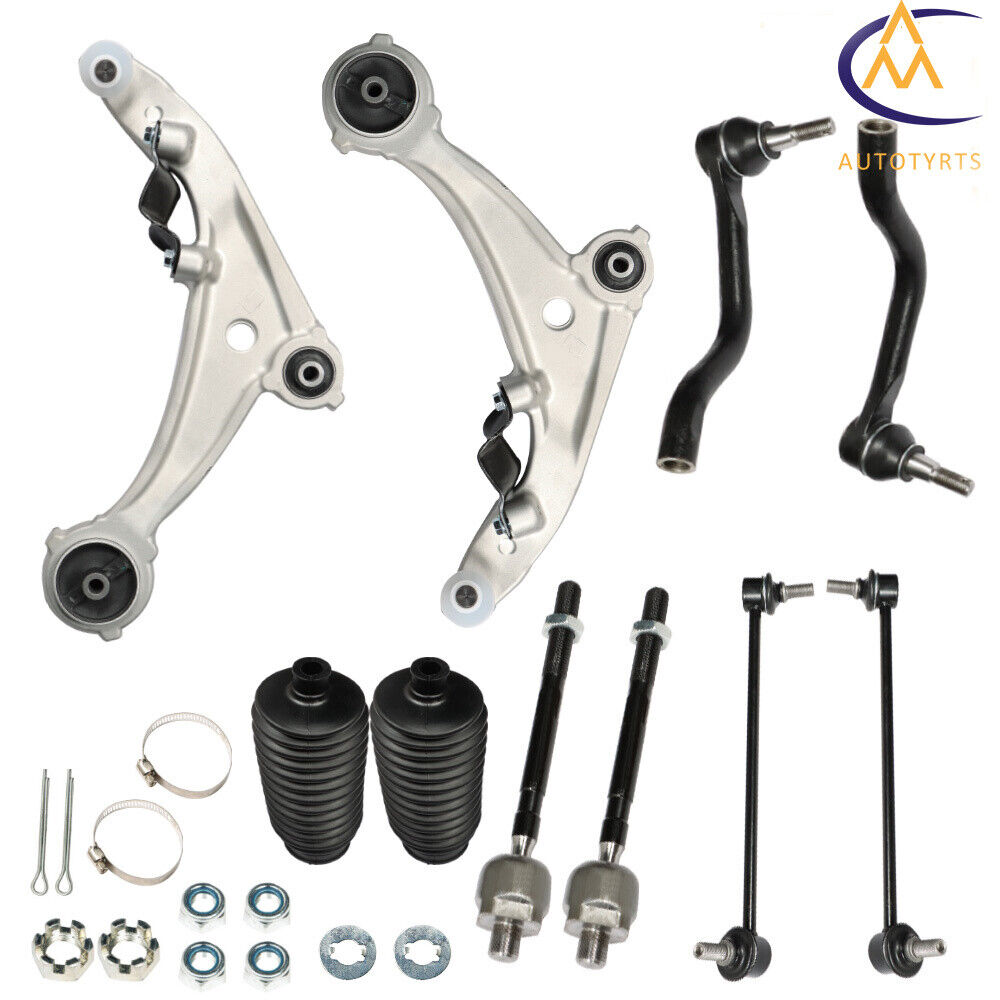 For 2007-12 Nissan Altima 2.5L 3.5L Lower Front Control Arms & Suspension Kit