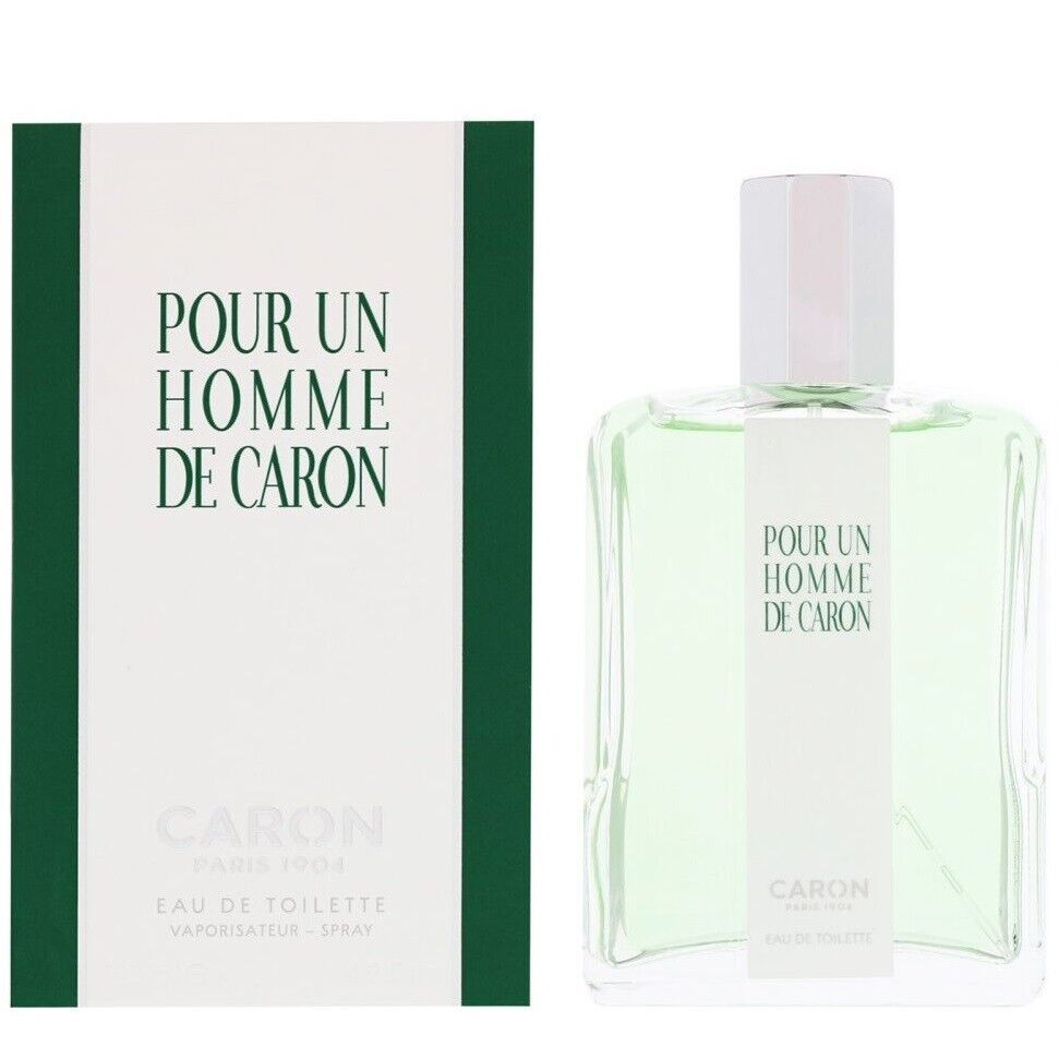 MEN Pour Un Homme De Caron by Caron 4.2oz / 125ml EDT Spray NIB Sealed