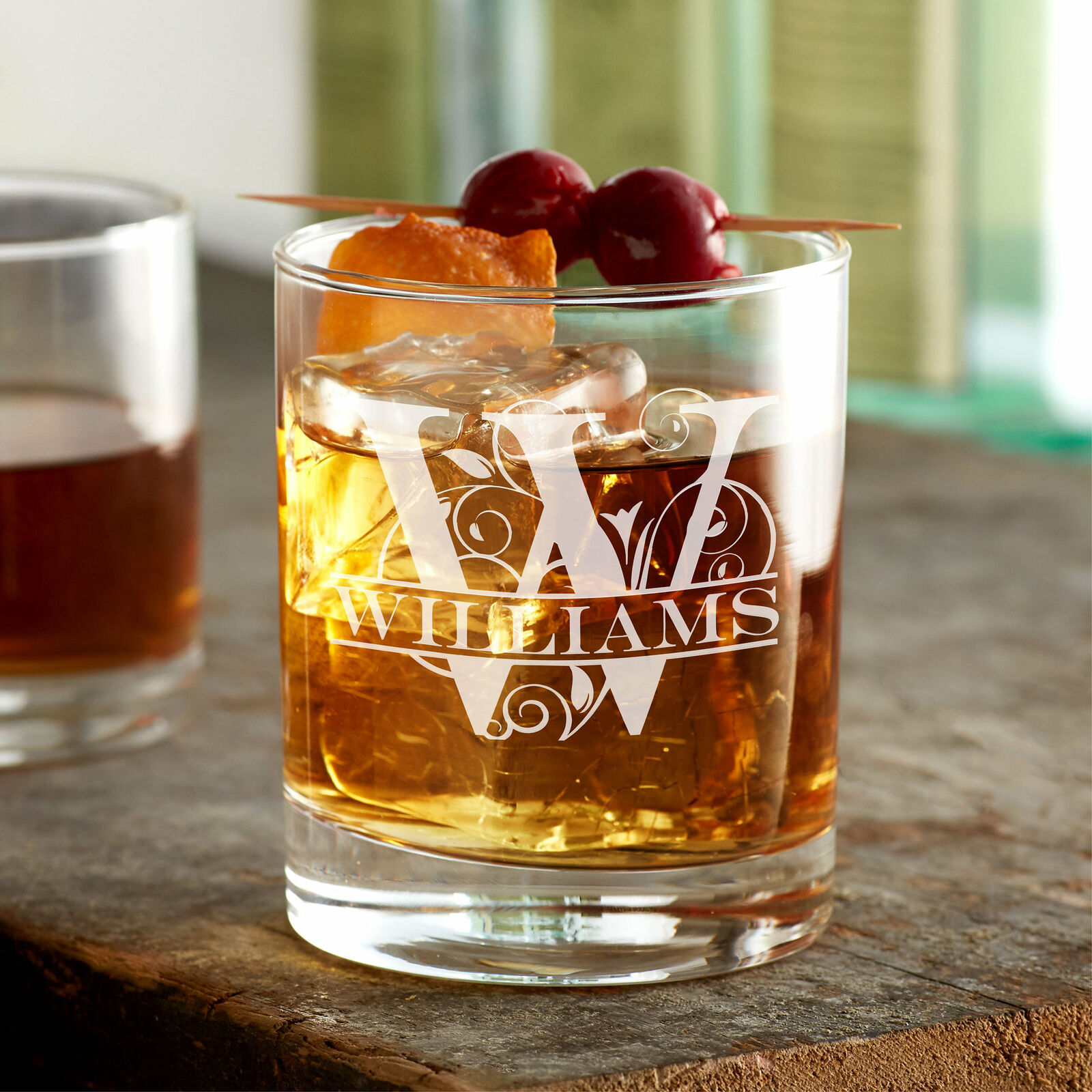 Custom Whiskey Glass - Personalized 12 oz Rocks Glass, Old-Fashioned Rocks Glass