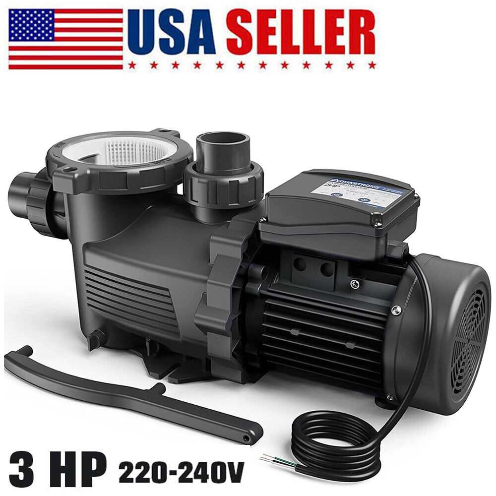 1.2-3.0 HP In/Above Ground Pool High Efficiency Pool Pump for Limited Warranty