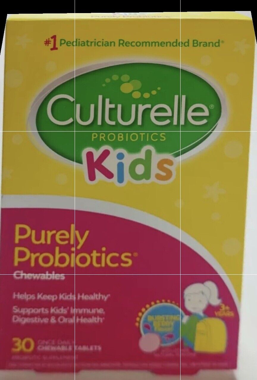 Culturelle Probiotic Chewable Tablets for Kids - 30 Count