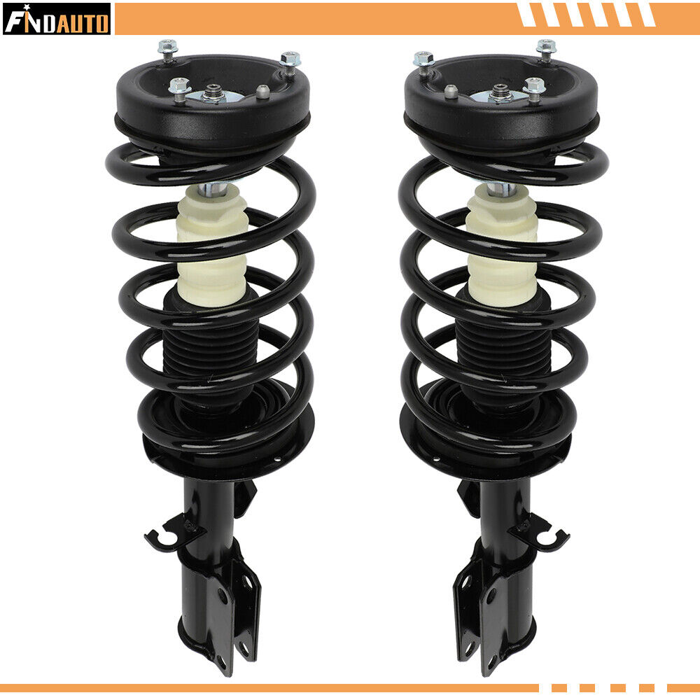 Front (2) For 2001-2005 BMW X5 Shocks Complete Struts w/ Coil Springs Assembly