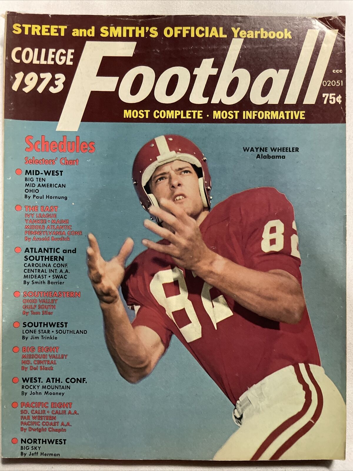 1973, Football Magazine, Wayne Wheeler (CP132)