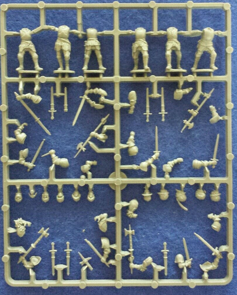 Perry miniatures foot knight sprues 1450-1500