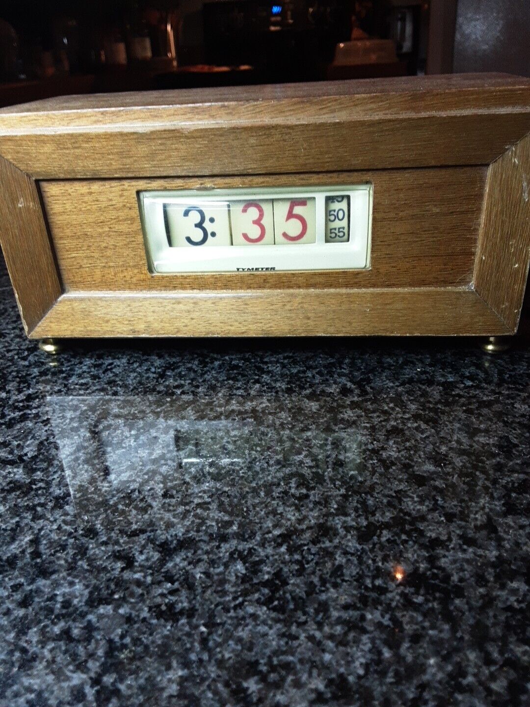 Vintage 1965 Pennwood Tymeter Numechron Flip Clock Model No. 851, Very Hot item 