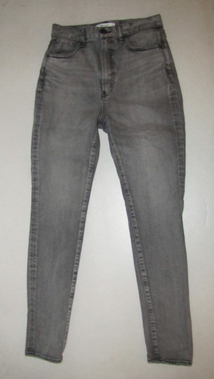 Womens Moussy Vintage Carmel Rebirth Skinny Jeans. Size 27 Gray. 27 1/2\