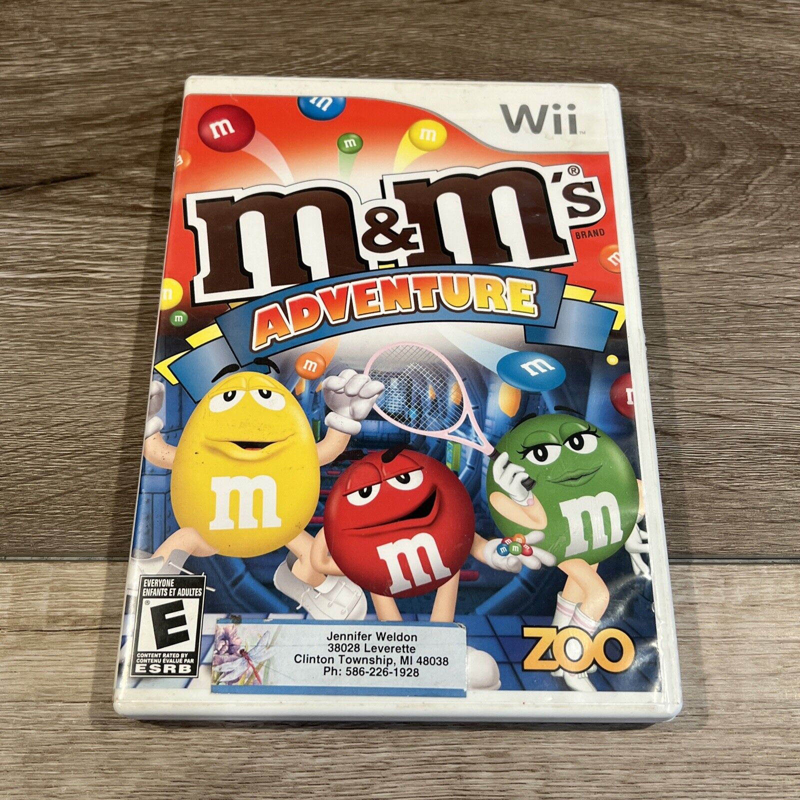 M&M\'s Adventure - Nintendo Wii - CIB