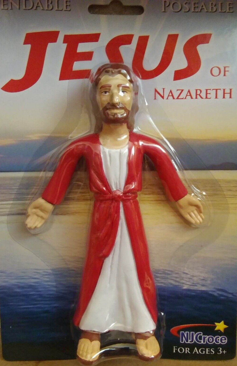 Jesus of Nazareth Bendable / Poseable Action Figure 6\