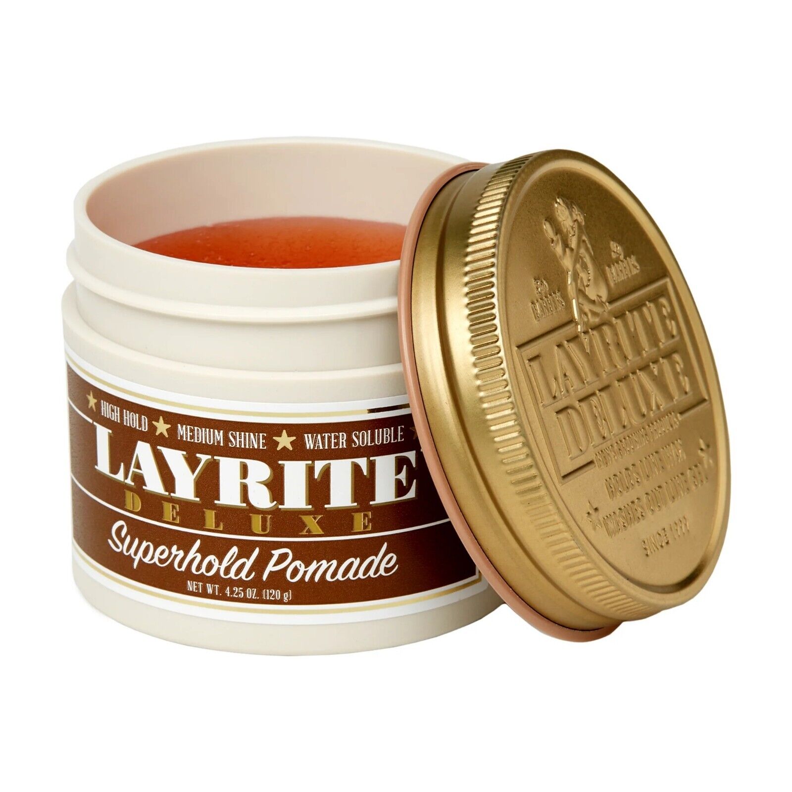 Layrite Super Hold Pomade, 4.25 oz