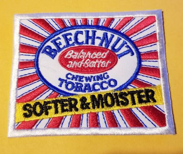 Beech-Nut Chewing Tabacco Embroidered Patch approx. 2.5x3\