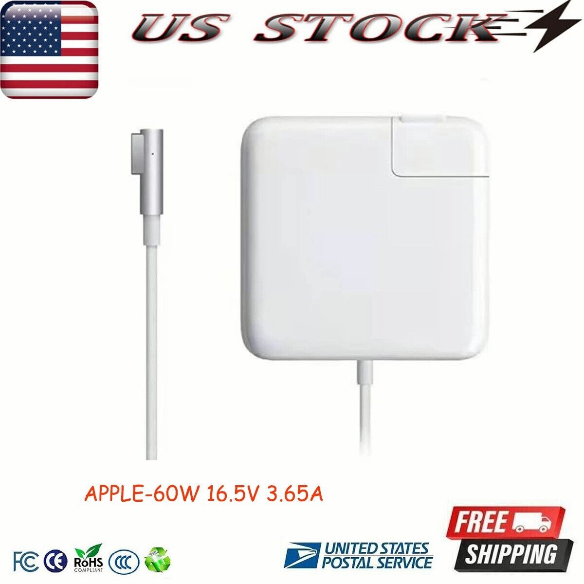 60W MagSafe 1 Power Adapter Charger for Apple MacBook Pro 11\